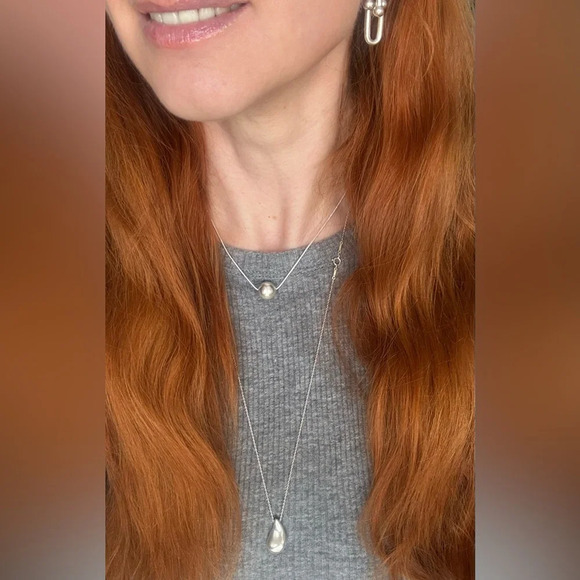Tiffany & Co. Jewelry - Tiffany & Co - Tiffany bead on sterling silver chain